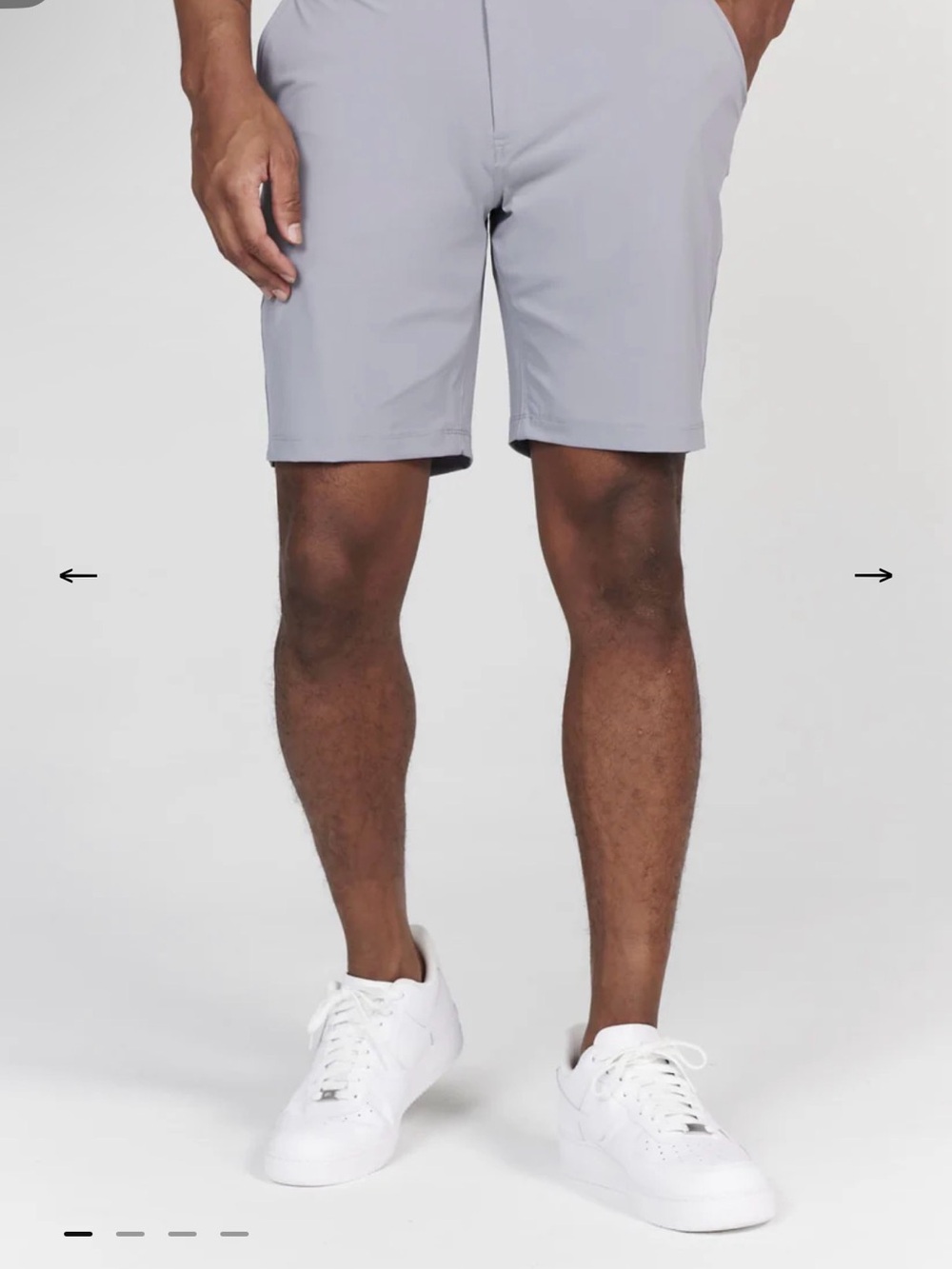 Men's Gray Redvably Hanover Shorts - Picture 4 of 4